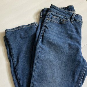 Lee Jeans Regular Fit Straight Leg Mid-Rise Women's Size 10  Medium Denim Casual